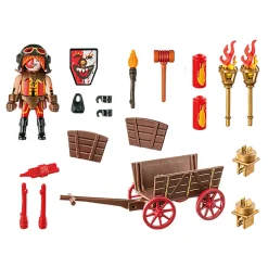 Jongens|Bouwstenen>Playmobil 71486 Novelmore Kahbooms Raceauto