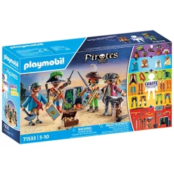 Bouwstenen|Jongens>Playmobil 71533 Pirates My Figures: Piraten