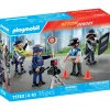Speelsets|Jongens>Playmobil 71730 politie figuren set