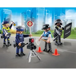 Speelsets|Jongens>Playmobil 71730 politie figuren set