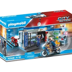 Jongens|Bouwstenen>Playmobil 70568 Politie: Ontsnapping Uit De  Gevangenis