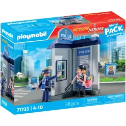 Speelsets|Jongens>Playmobil 71733 politie verhoorkamer