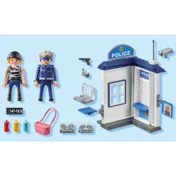 Speelsets|Jongens>Playmobil 71733 politie verhoorkamer