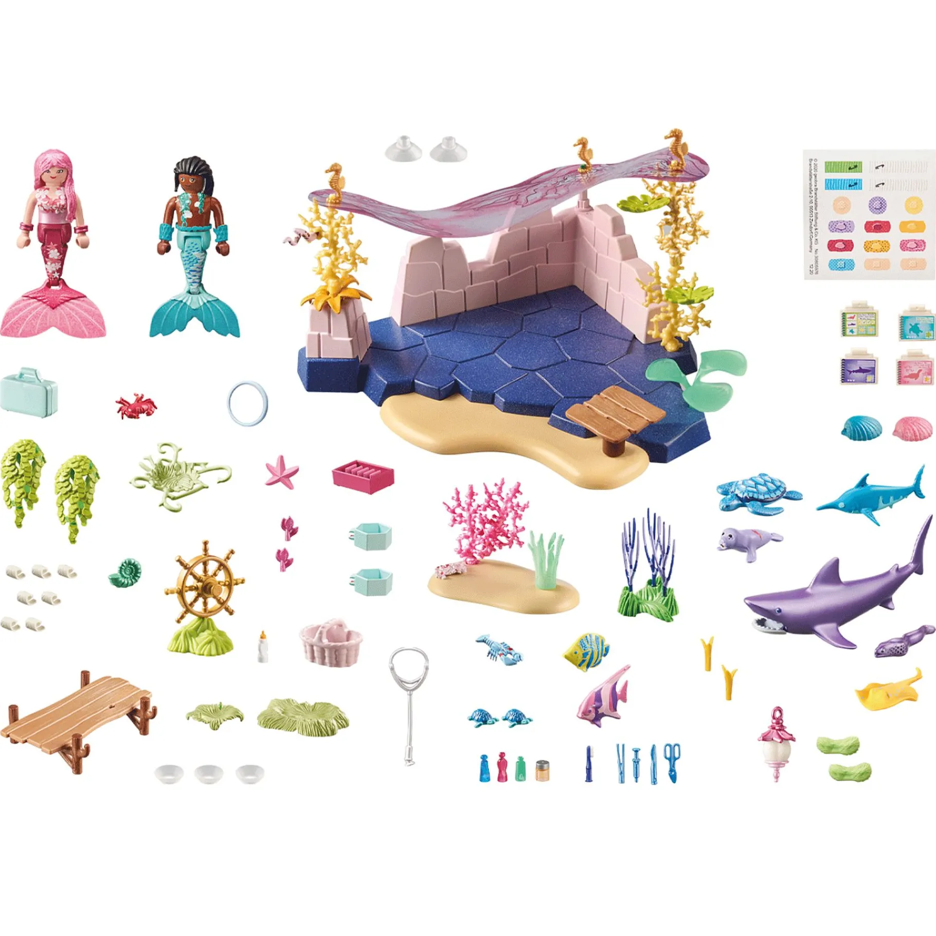 Jongens|Bouwstenen>Playmobil 71499 Princess Magic Zeemeermin dierenverzorging