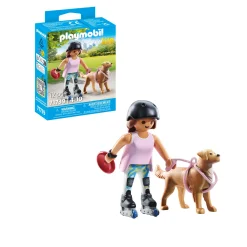 Speelsets|Jongens></noscript>Playmobil 71739 schaatser met retriever