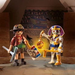 Speelsets|Jongens></noscript>Playmobil 71796 schattenjager en mummie
