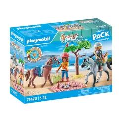 Bouwstenen|Jongens> Playmobil 71470 Starter Packs Paardrijden Naar Het Strand