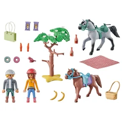 Bouwstenen|Jongens> Playmobil 71470 Starter Packs Paardrijden Naar Het Strand