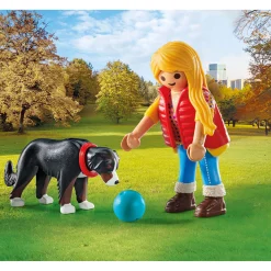 Jongens>Playmobil 71738 vrouw met berghond