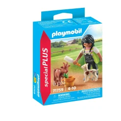 Speelsets|Jongens>Playmobil 71759 vrouw met geiten