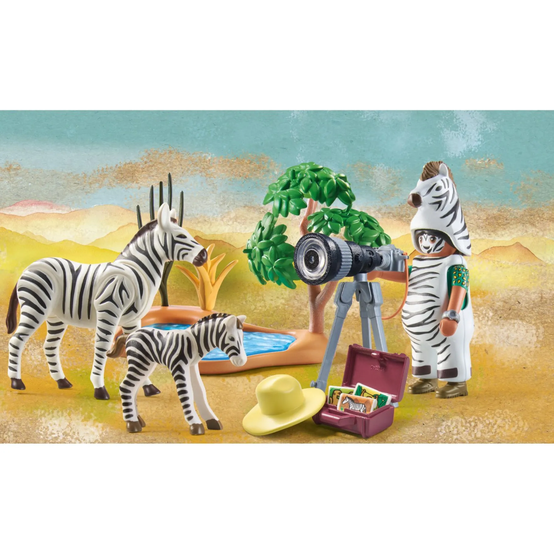 Bouwpakketten>Playmobil 71295 Wiltopia Dierenfotograaf onderweg