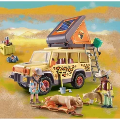 Bouwpakketten> Playmobil 71293 Wiltopia Terreinwagen bij leeuwen