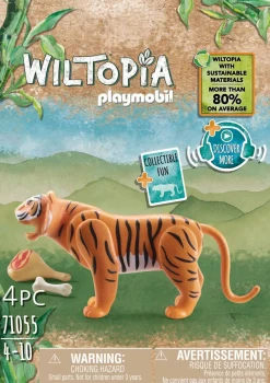Bouwstenen|Jongens>Playmobil 71055 Wiltopia Tijger
