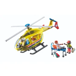 Bouwstenen|Jongens>Playmobil City 71203 Reddingshelikopter