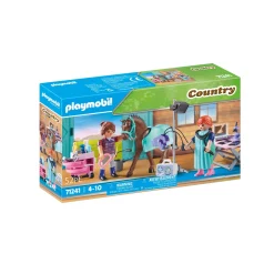 Jongens|Bouwstenen>Playmobil Country 71241 Dierenarts Voor Paarden