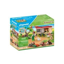 Jongens|Bouwstenen>Playmobil Country 71252 Konijnenhok