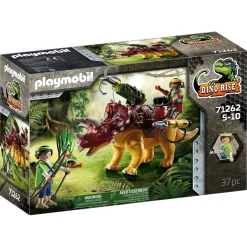 Jongens|Bouwstenen>Playmobil Dino Rise 71262 Triceratops