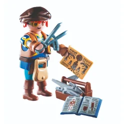 Jongens|Bouwstenen>Playmobil Novelmore 71302 Dario met Gereedschap