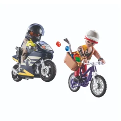 Jongens|Bouwstenen>Playmobil Starterpack 71255 Speciale Eenheid en Juwelendief