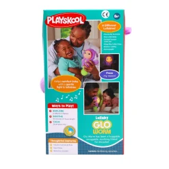 Poppen Met Functies> Playskool Lullaby Gloeiworm Paars