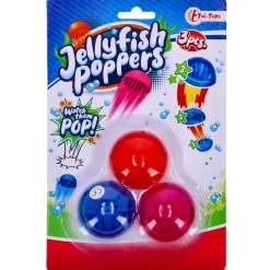 Fidget Toys> Ploppers Kwallen 3 Op Blisterkaart