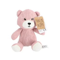 Dieren Knuffels En Pluche> Pluche beer gehaakt 3 assorti 14 cm