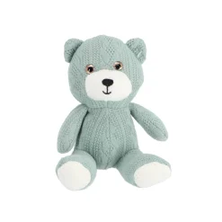 Dieren Knuffels En Pluche> Pluche beer gehaakt 3 assorti 14 cm