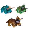 Overige> Pluche dino metal look 40 cm 3 assorti