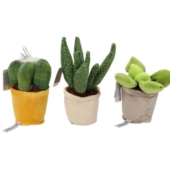 Overige></noscript> Pluche plant 19-27 cm 3 assorti