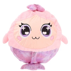 Plucheknuffels></noscript>Pluchiez bal bouncing furry 50 cm assorti