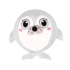 Speelballen>Pluchiez bal bouncing sparkle sea animal 23cm  4 assorti