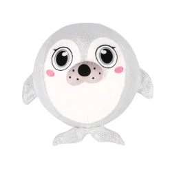Speelballen>Pluchiez bal bouncing sparkle sea animal 23cm  4 assorti