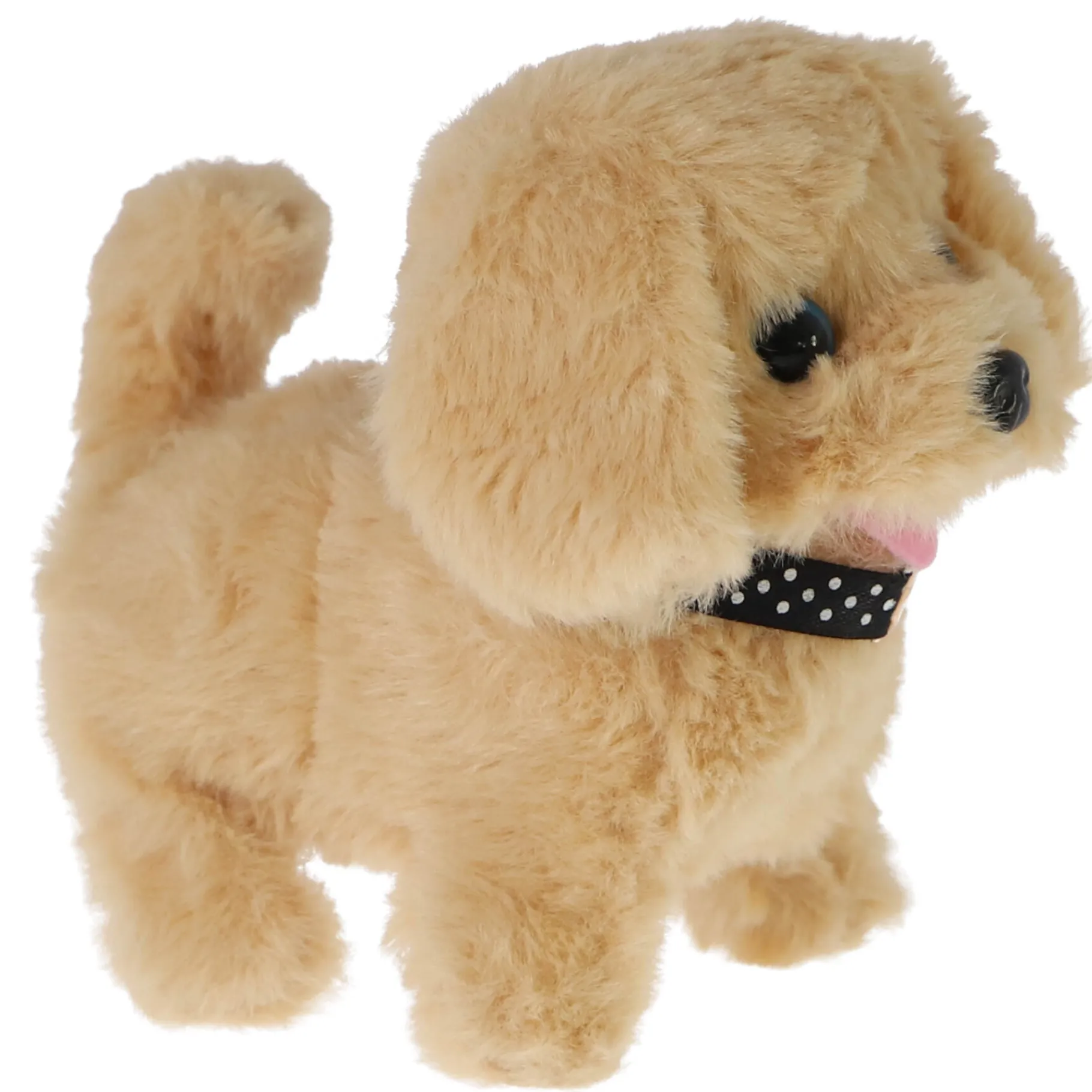 Speelfiguren>Pluchiez pluche hondje loop en blaf hondje assorti