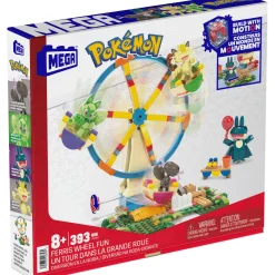 Bouwstenen|Jongens> Pokemon Mega Adventure Builder Ferris Wheel  Fun