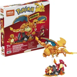 Jongens> Pokemon mega Charmander evolutie set