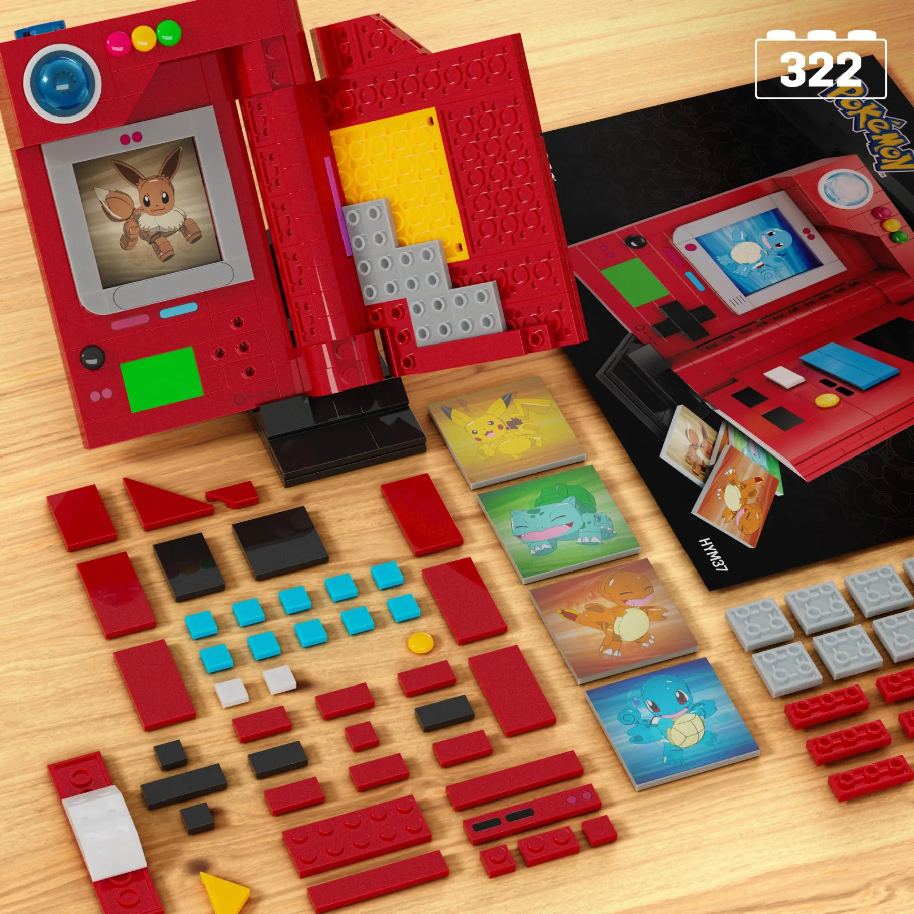 Jongens|Bouwstenen> Pokemon Mega Kanto Region Pokedex