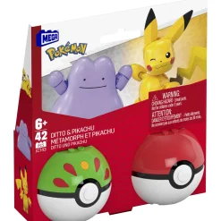 Jongens> Pokemon mega 2-pack Pikachu en Ditto