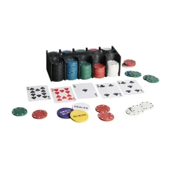 Kaartspellen> Pokerset 200 Chips Dealer