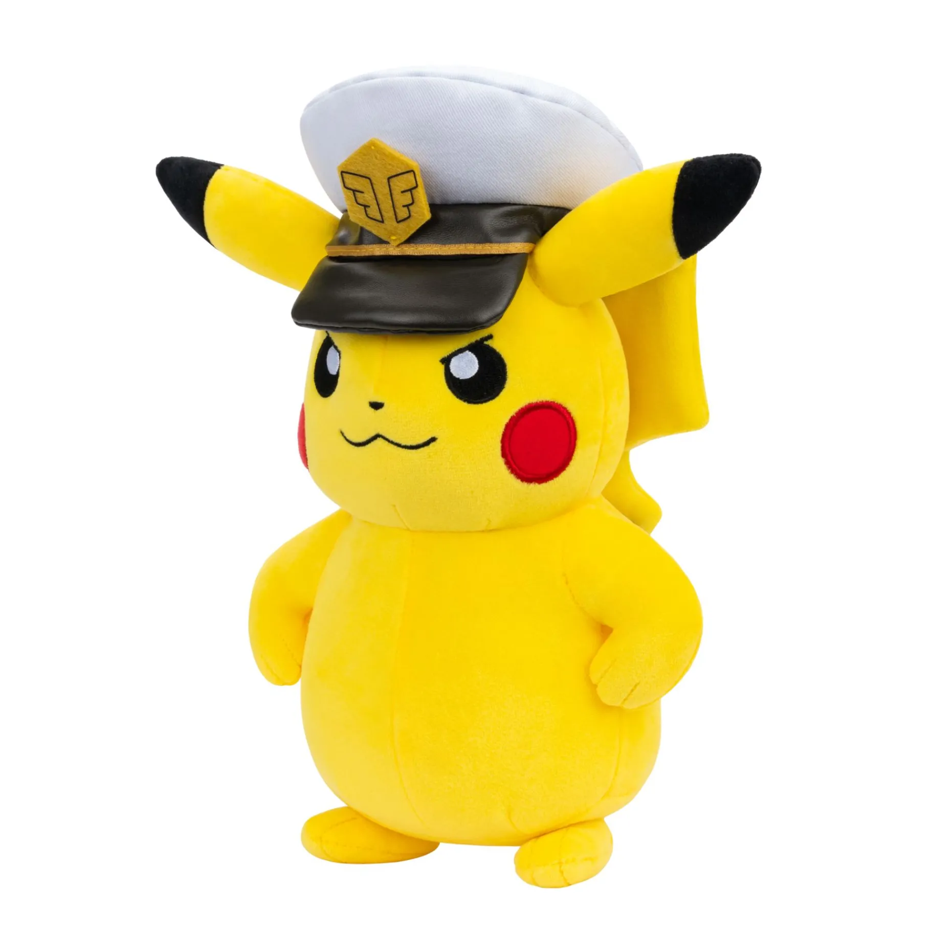 Plucheknuffels> Pokémon 20 Cm Pluche Captain Pikachu