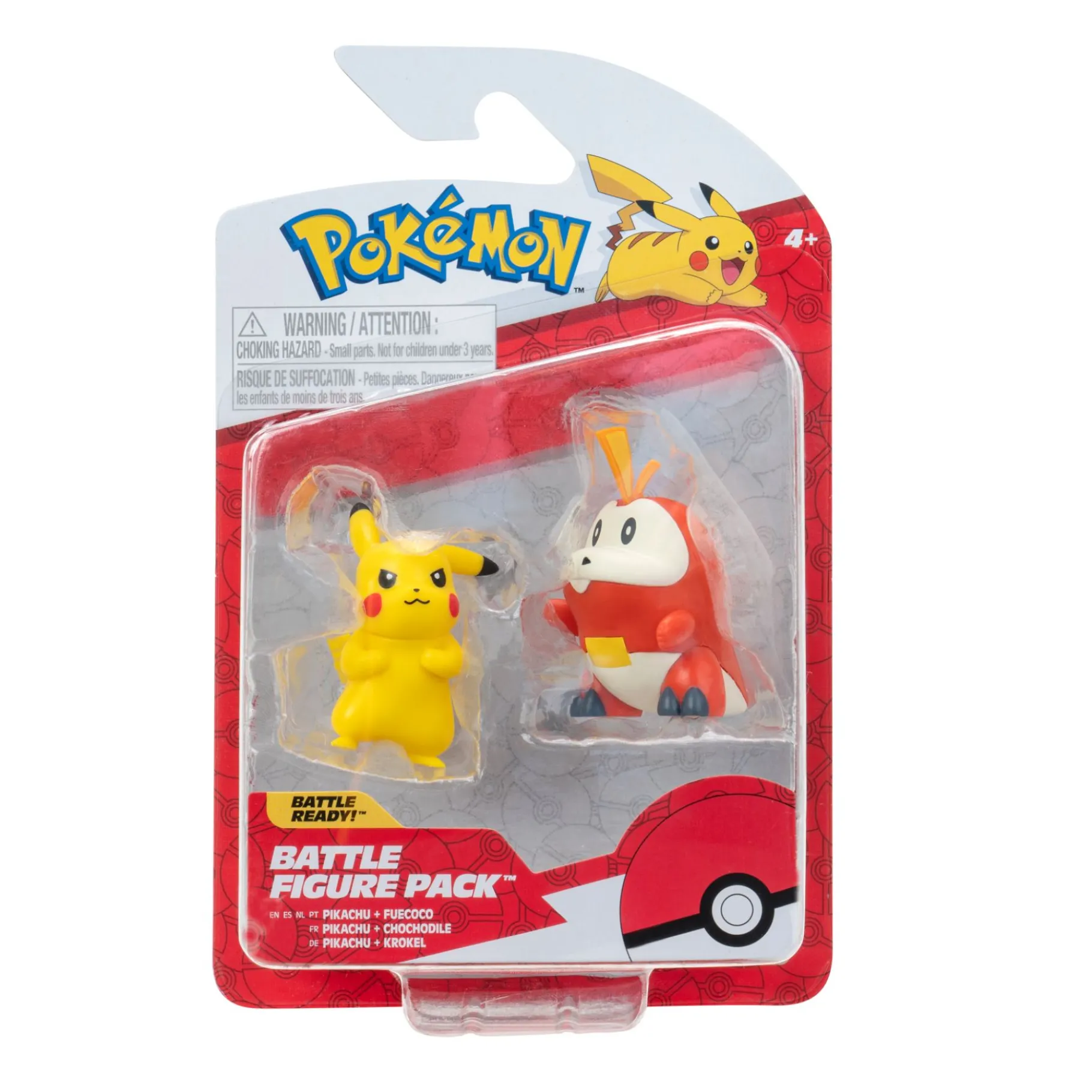 Meisjes|Speelfiguren> Pokémon Battle Figuren 2 Pack 3 Assorti