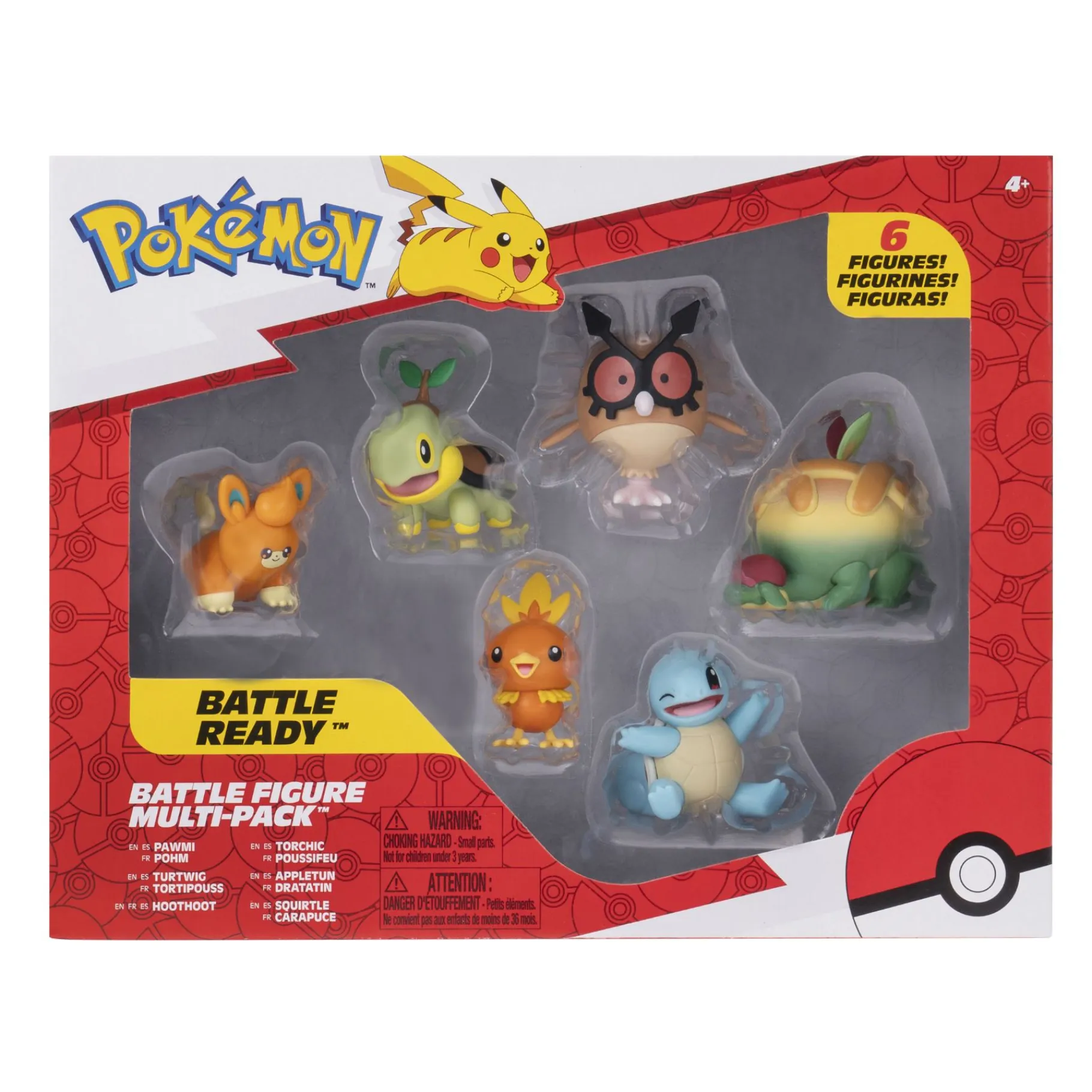 Meisjes|Speelfiguren> Pokémon Battle Figuren 6 Pack