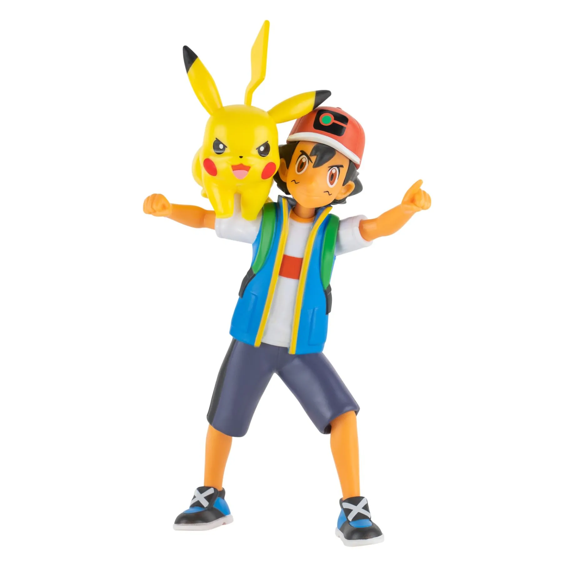 Actiefiguren|Jongens> Pokémon Battle Figuur Stars Ash & Pikachu 12 Cm