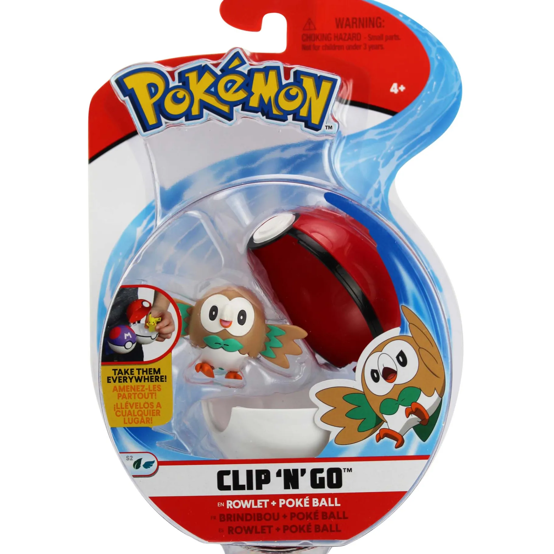 Actiefiguren|Jongens> Pokémon Clip N Go Assorti
