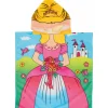 Meisjes|Verkleden> Poncho Handdoek Prinses