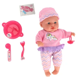 Poppen Met Functies>My Beautiful Dolls Room Pop 31 Cm 4 Geluiden + 5 Accessoires My Beautiful Dollsroom