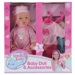 Tienerpoppen|Meisjes> Pop 31cm Met 2 Outfits