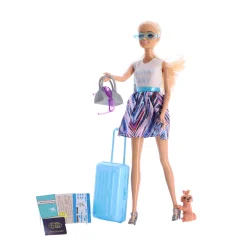 Tienerpoppen|Meisjes>Fleur Pop Travel Set