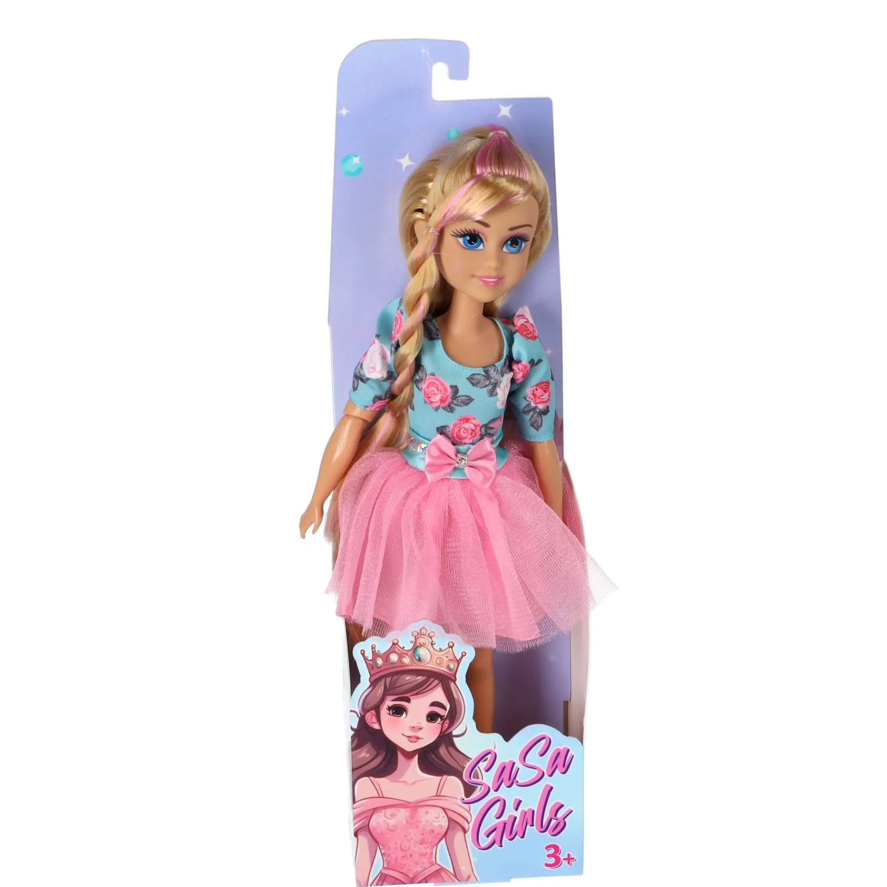 Meisjes|Tienerpoppen> Pop prinses 33 cm assorti