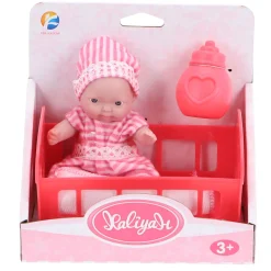 Poppen Zonder Functies> Pop speelset 3 assorti