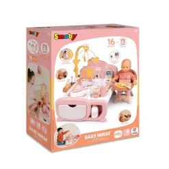 Poppen Accessoires> Poppen verzorgingsset 3 in 1 roze